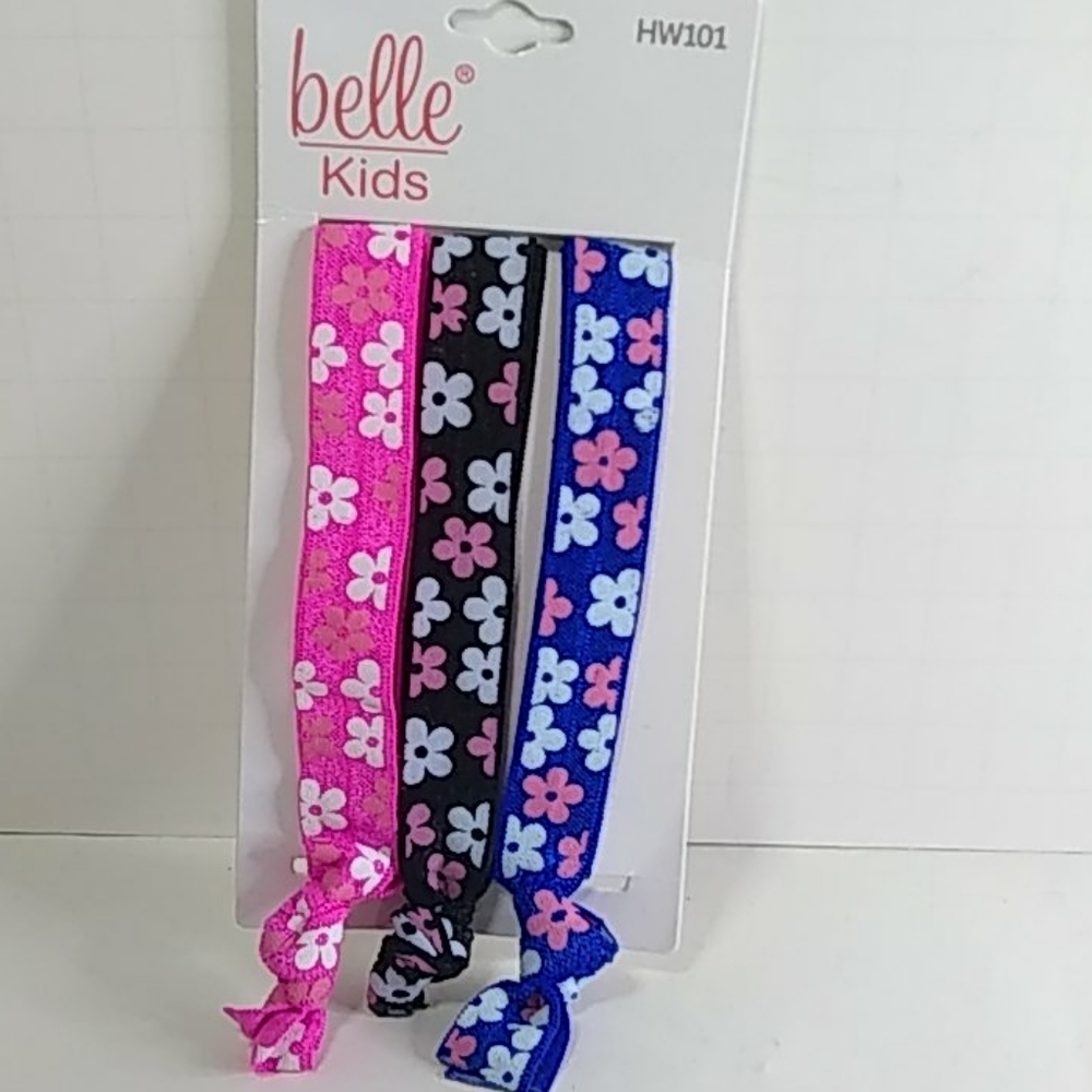Belle Kids Headwraps, Poney O's and Hair Ties - Picture 8 of 11